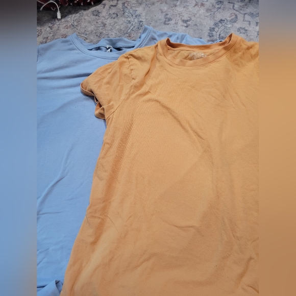 T-shirt Dress Bundle: Blue and Orange size XL - Picture 2 of 4